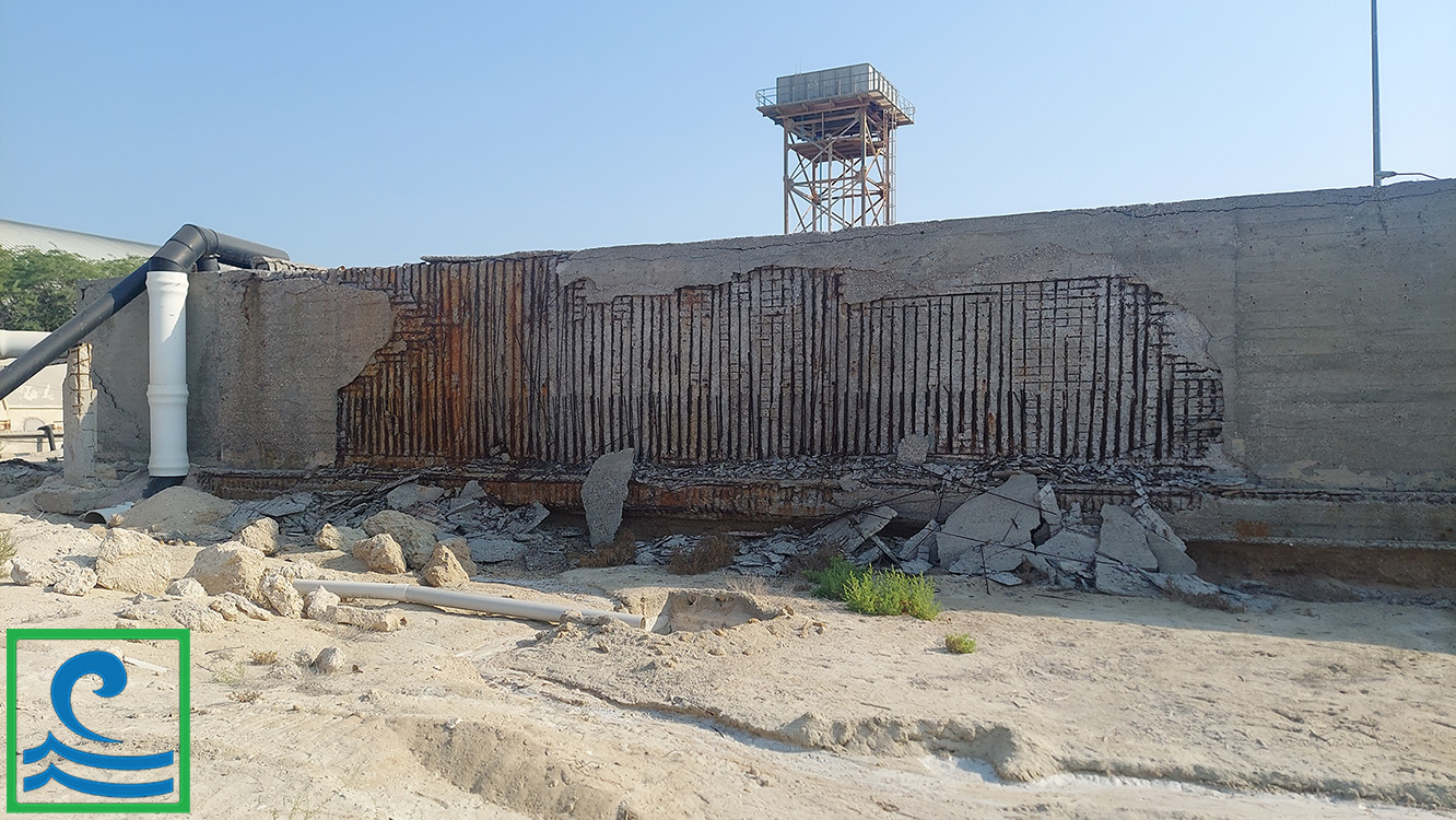 پروژه مخزن آب شیرین کن کیش