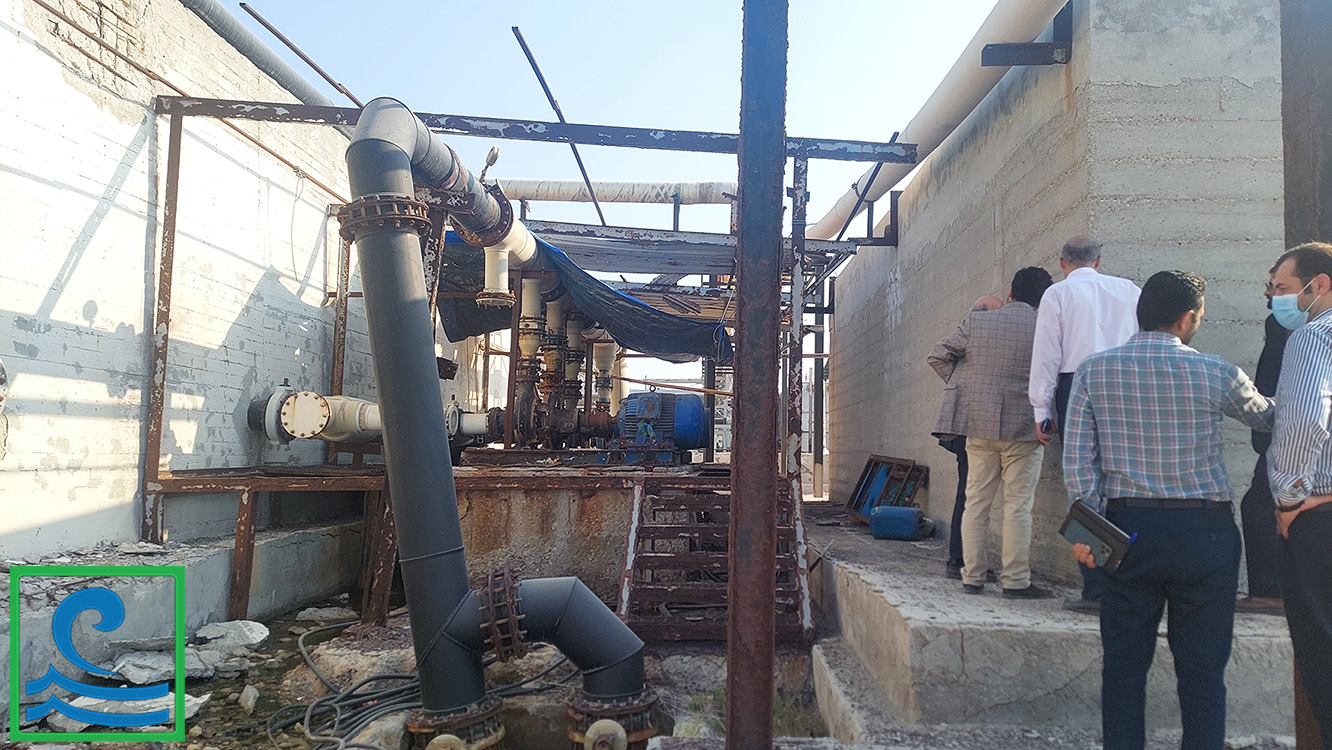 پروژه مخزن آب شیرین کن کیش