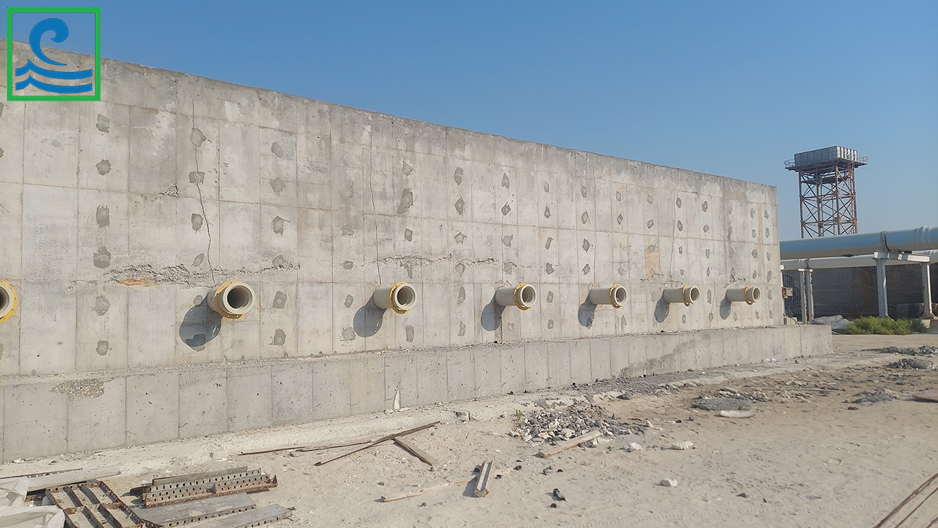 پروژه مخزن آب شیرین کن کیش