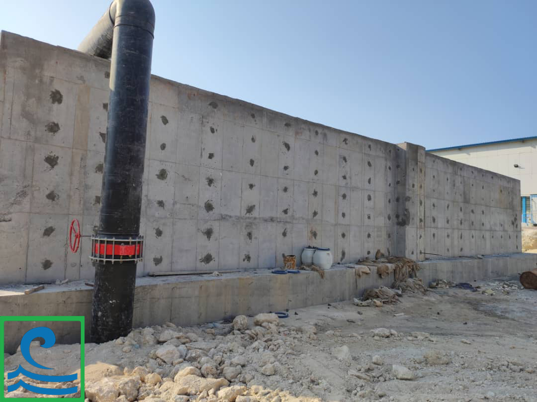 پروژه مخزن آب شیرین کن کیش