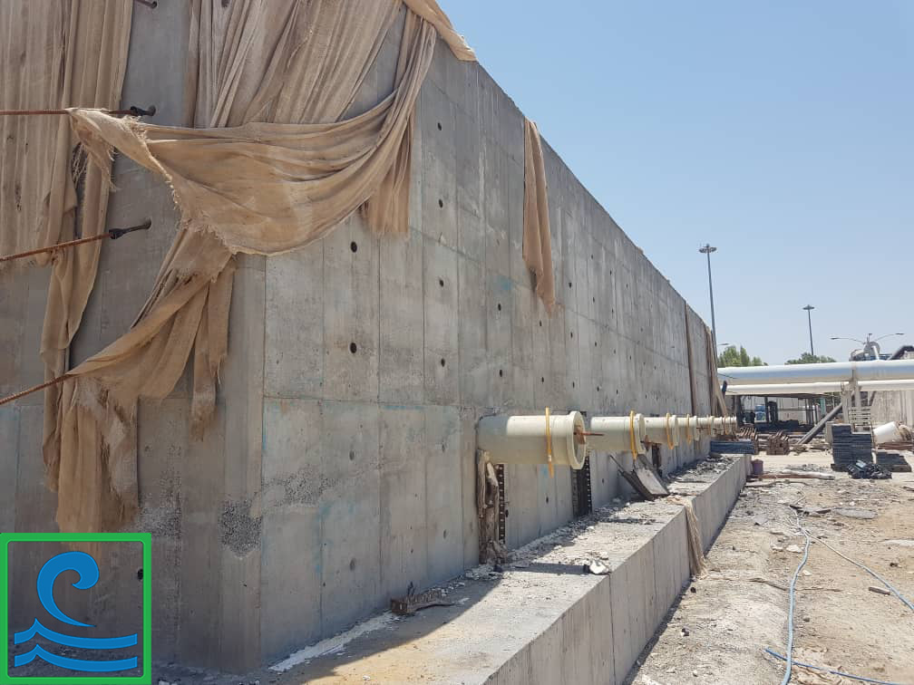 پروژه مخزن آب شیرین کن کیش