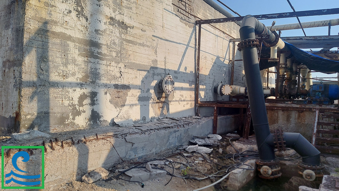 پروژه مخزن آب شیرین کن کیش