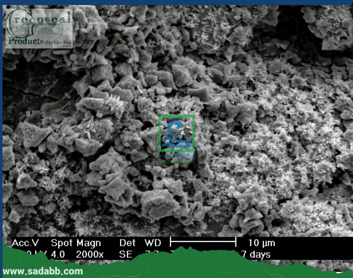 آب بند نفوذگر کریستال شونده غشائی
