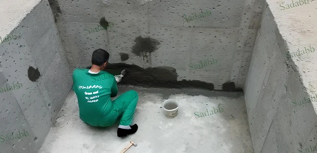 آب بندی چاله آسانسور - سداب