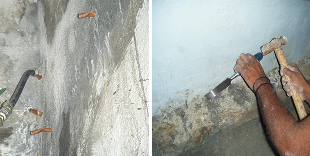 برداشتن پکرهای کارگذاشته شده - سدآب